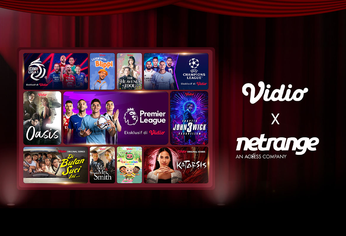 NetRange’s Smart TV reach enables Vidio to increase presence in the booming Indonesian video entertainment market