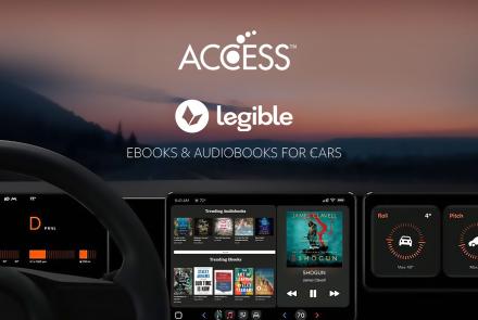 Legible Partners with ACCESS Europe to Bring eBooks and Audiobooks to Connected Vehicles